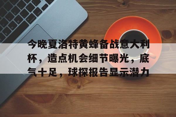 包含今晚夏洛特黄蜂备战意大利杯，造点机会细节曝光，底气十足，球探报告显示潜力的词条爱游戏